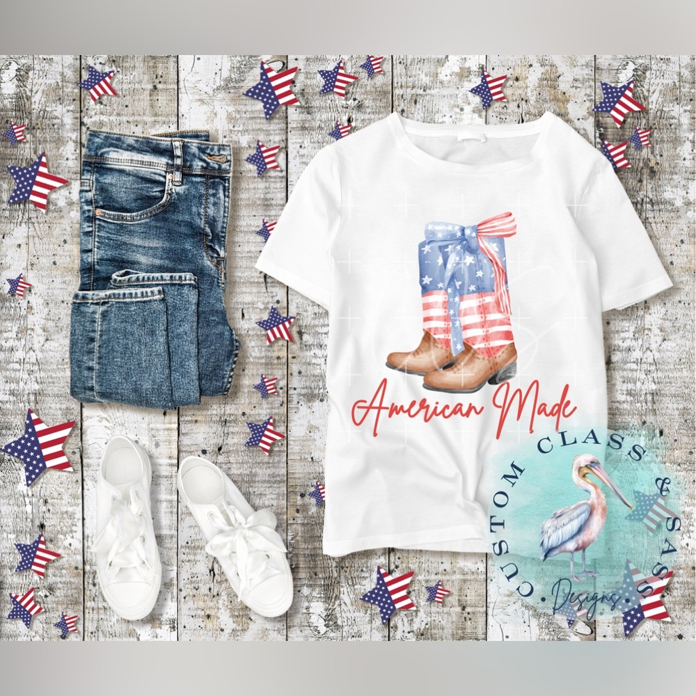 🇺🇸 NEW American Made 4th Of July Tee